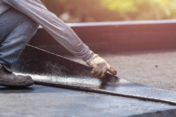 Professional Waterproofing technician working in West Unity, OH
